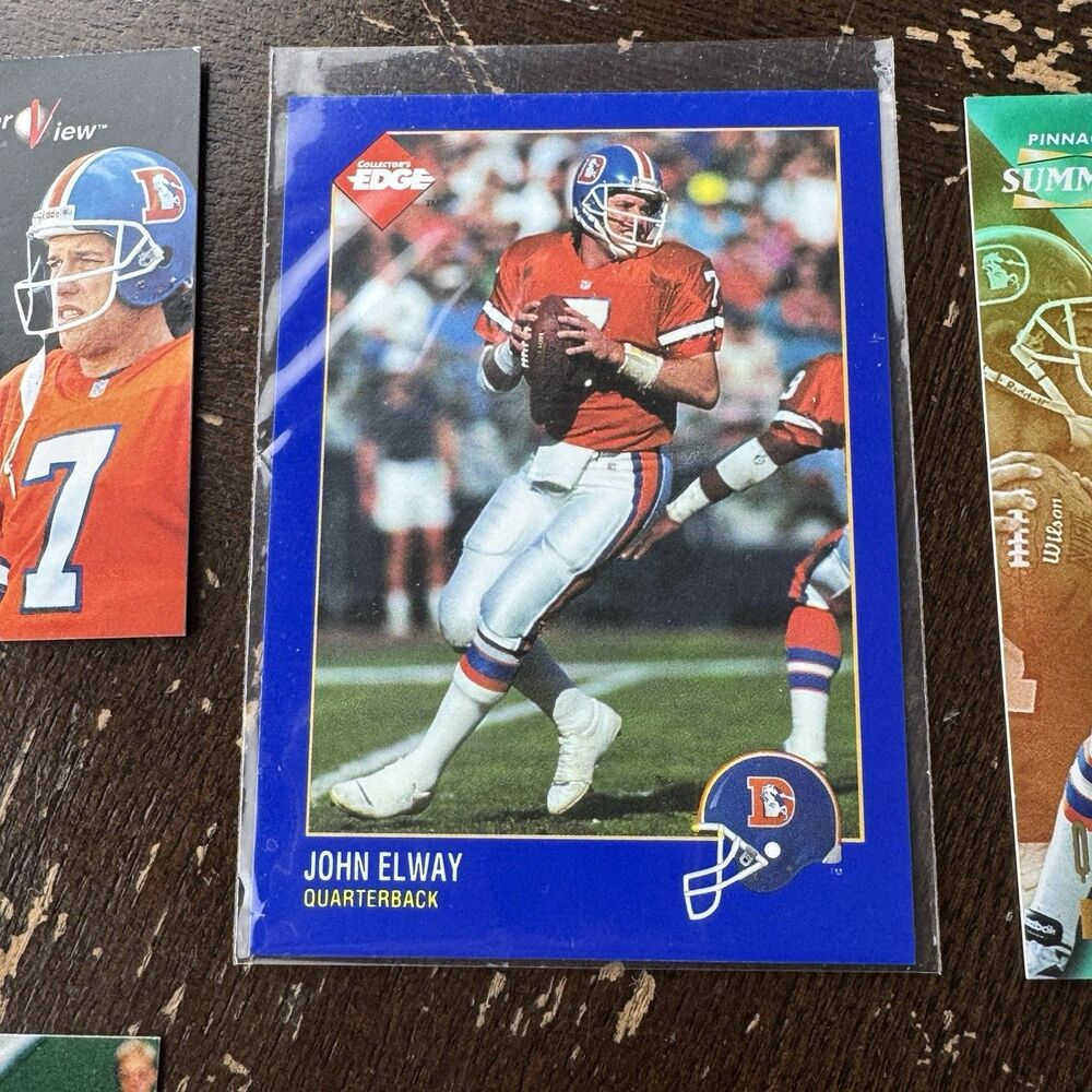 John Elway 12 Card Lot NM w 1996 Pinnacle Summit Quarter Horses Denver Broncos - Picture 3 of 13